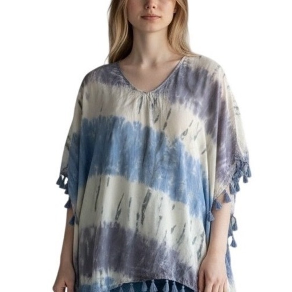 Surf Gypsy Poncho Swimsuit Coverup Sz M